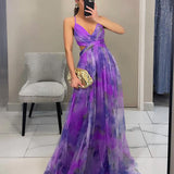 Gisela | Vestido Maxi de Chiffon