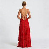 Sofia | Elegante Vestido Maxi de Renda