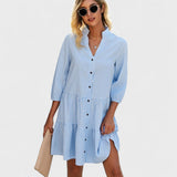 Margarida | Vestido Midi Solto