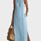 Ximena | Vestido Midi de Linho