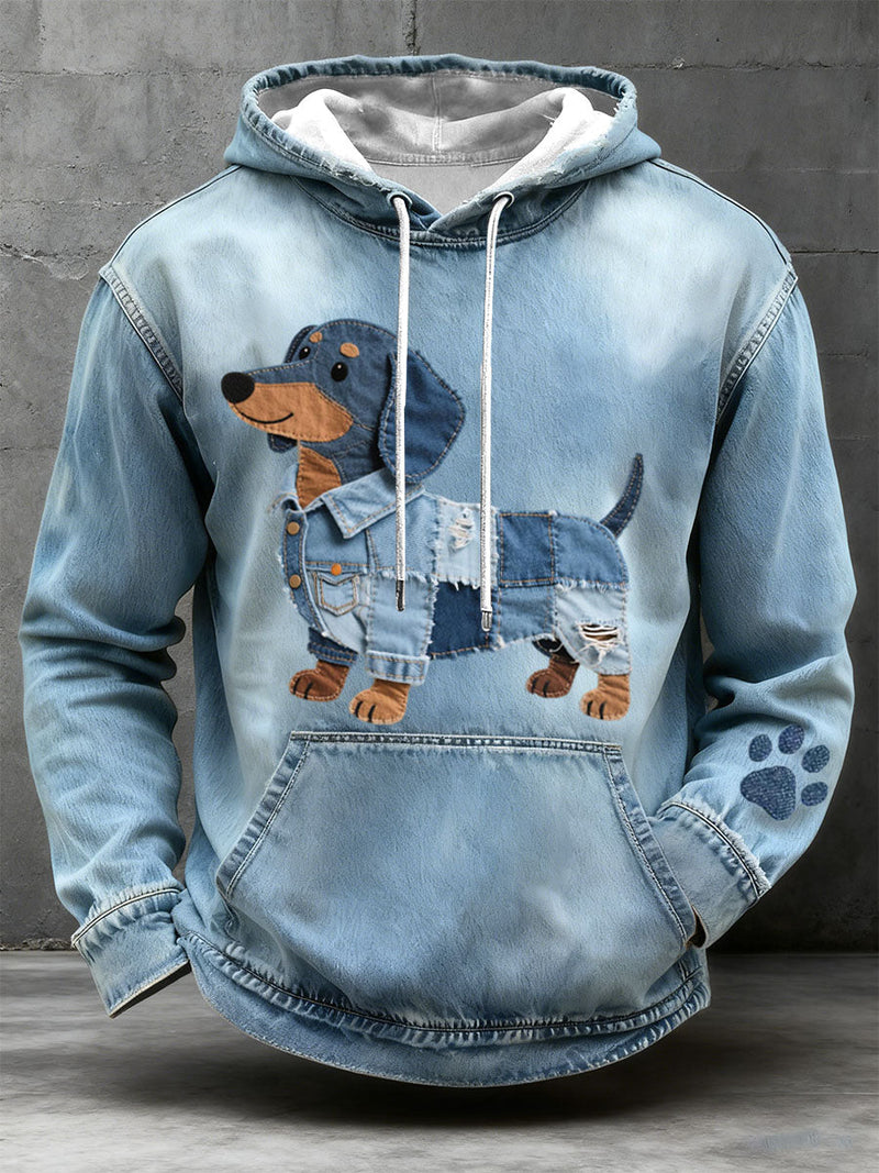 Bruno - Sweatshirt de homem com capuz