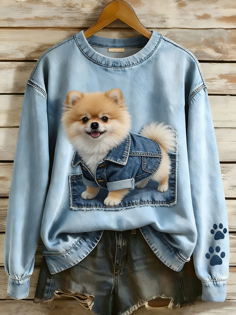 Perla - T-shirt de mulher de manga longa