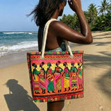 Bolsa de Praia Feita à Mão | Rainhas de Melanina