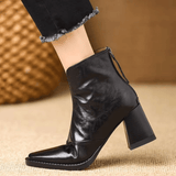 Cláudia | Botins de Luxo com Salto Médio