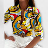 Romina | Blusa clássica com colarinho