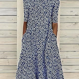 Catarina | Vestido Maxi Flor Costeira